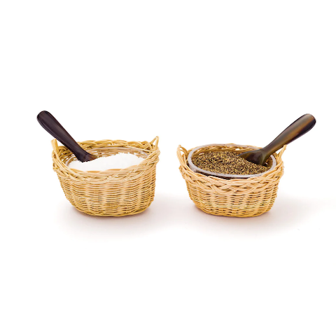 Salt Pepper Wells Set of 2