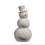White Porcelain Snowman