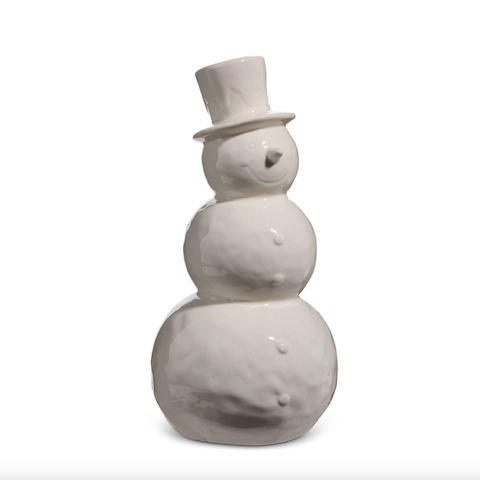 White Porcelain Snowman
