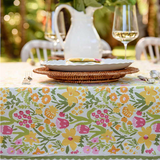 70's Flower Tablecloth 60"x120"