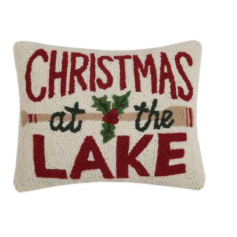 Christmas at the Lake Pillow 14x18