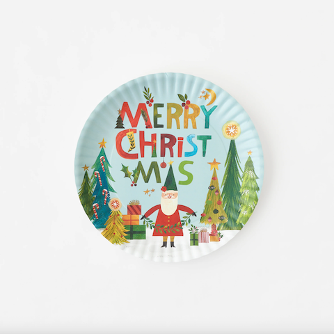 Gnome for the Holidays Melamine Platter