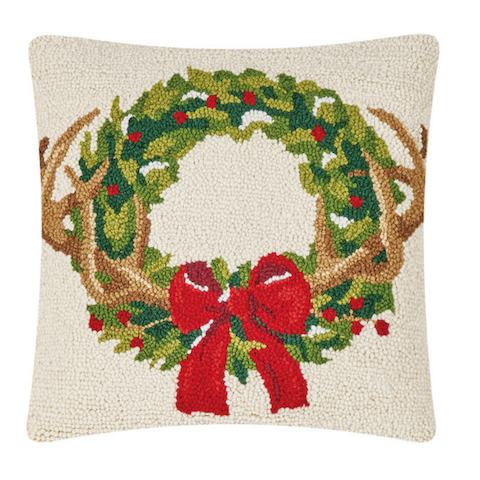 Wreath Pillow 16x16