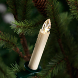 White LED Tree Taper Candle - Set of 12