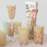 Confetti Stemmed Glass 8 oz.