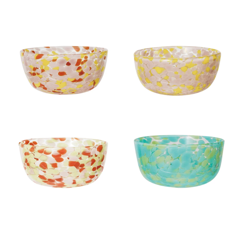 Confetti Glass Bowls