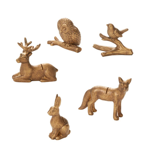 Enchanted Critter Name Card Holders - set of 5