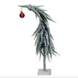 Evergreen Tree w/Red Ball
