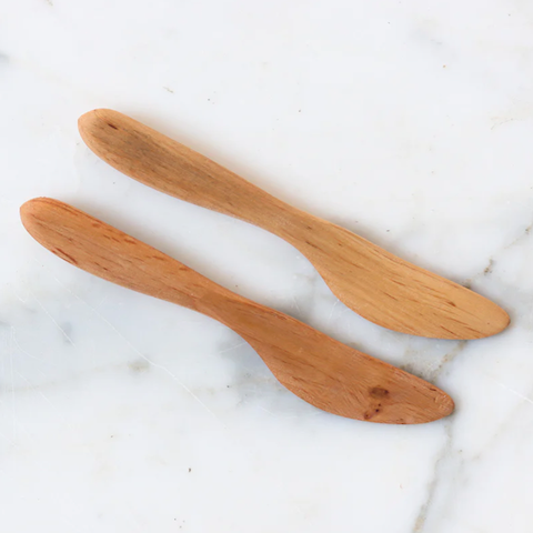 Fruitwood Butter Spreaders - set of 2