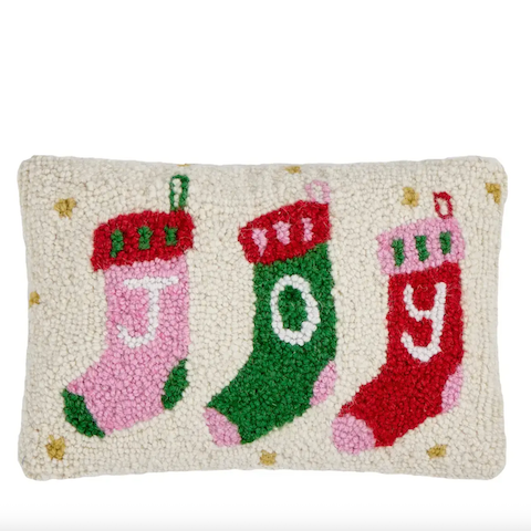 Joy Stocking Pillow