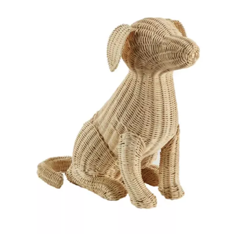 Potcake Wicker Dog