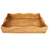 Scallop Rectangular Tray