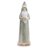 Silver Santa 17"H