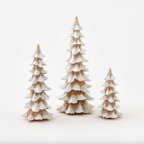 Snowy Brown Trees - set/3