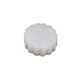 Scallop Resin Coaster Set