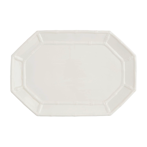 White Bamboo Platter