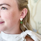 Claire Earring, Moss
