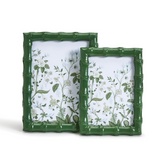 Faux Bamboo Frames in Green