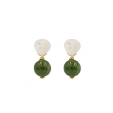 Claire Earring, Moss