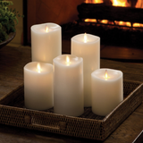 Lightli Moving Flame Battery-Operated Indoor Candle 3.5"x 5"