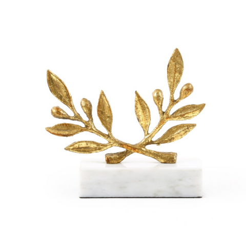 Gold Olive Statue