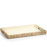 Abaca Rope Serving Tray 24x16