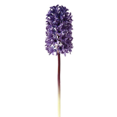 Hyacinth stem in blue/purple - 18"