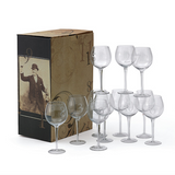 Numerology Wine Glasses - Set/12
