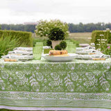 Pomegranate Green Tablecloth 60"x120"