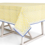 Yellow Pom Tablecloth 60"x120"